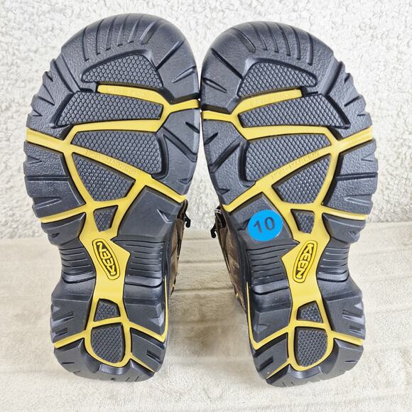 KEEN Utility Men's Braddock Mid Steel Toe WP Work Shoe Size 10 D Brown - Picture 6 of 11